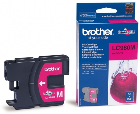 Cartus Magenta Lc980M Original Brother Dcp-145C