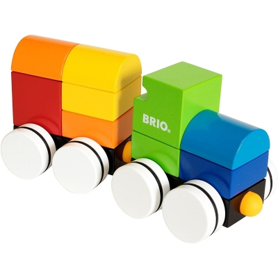 Brio - Tren Magnetic Cu Roti Albe