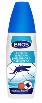 Lotiune impotriva tantarilor si capuselor 100 ml Bros