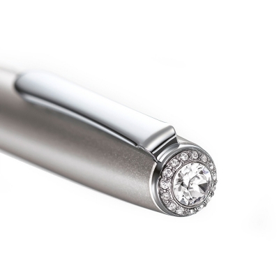 Roller Havanna Silver Matt CT Swarovski Tombow