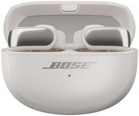 Casti BOSE Ultra Open Earbuds, bluetooth, open-ear, microfon, alb