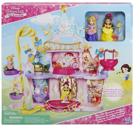 CASTELUL MUZICAL AL PRINTESELOR RAPUNZEL SI BELLE HASBRO