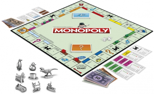 Joc de societate Monopoly Clasic, limba romana, Hasbro