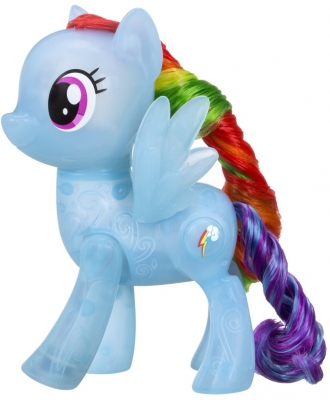 MLP PONEI RAINBOW DASH LUMINEAZA HASBRO