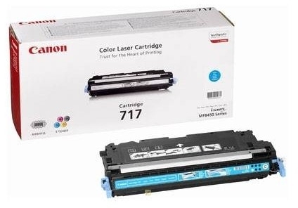 Cartus Toner Cyan Crg-717C 4K Original Canon Mf 8450