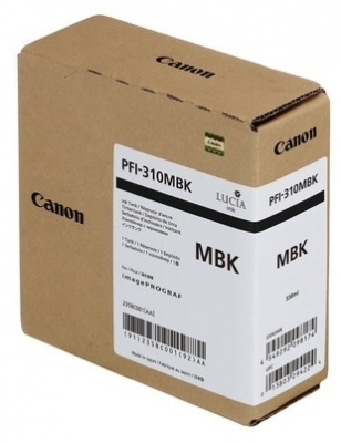 Cartus Matte Black Pfi-310Mbk 330Ml Original Canon Tx-2000