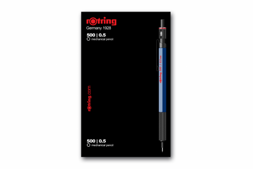 Creion Mecanic, 0.5 mm, blue, 500, Rotring