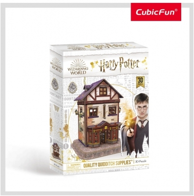 Puzzle 3D Harry Potter - Magazin Quality Quidditch 71 Piese Cubicfun