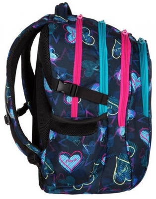 Rucsac Factor, 4 compartimente, compartiment pentru laptop, Deep Love, CoolPack