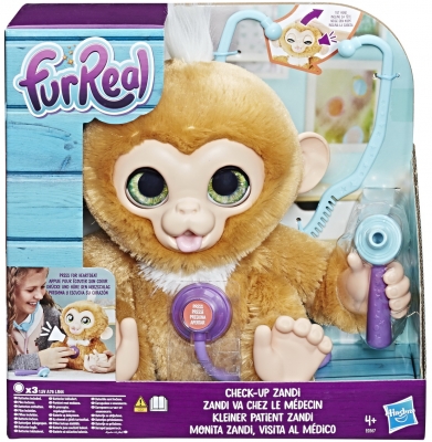 FURREAL CU MAIMUTICA ZANDI LA CONTROLUL MEDICAL HASBRO