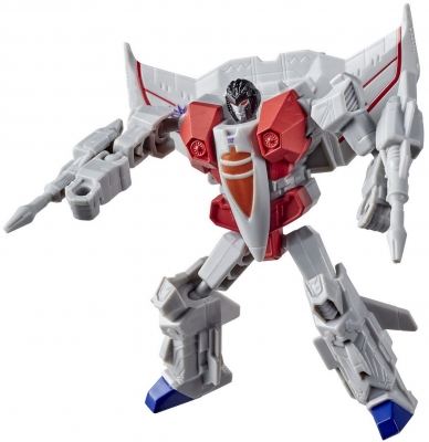 TRANSFORMES ROBOT DECEPTICON STARSCREAM GENERATION BRAVO HASBRO