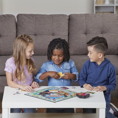 MONOPOLY JUNIOR BANCA ELECTRONICA LIMBA ROMANA HASBRO