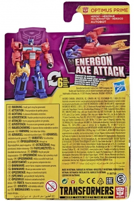 TRANSFORMERS ROBOT OPTIMUS PRIME SERIA ENERGON AXE ATTACK HASBRO