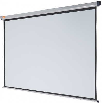 Ecran de proiectie, pentru perete, format 4:3, 175x132.5 cm, suprafata alb mat, home theater, cinema, office NOBO