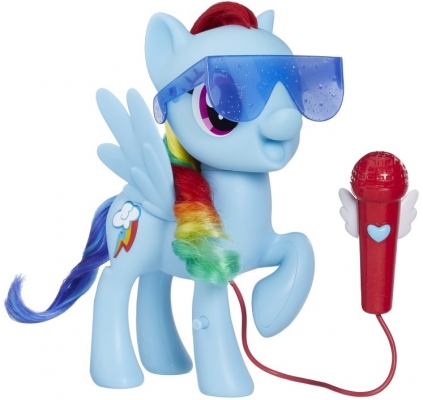 PONEIUL RAINBOW DASH CANTA CU EL HASBRO