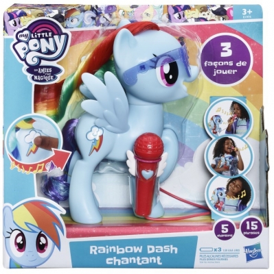 PONEIUL RAINBOW DASH CANTA CU EL HASBRO