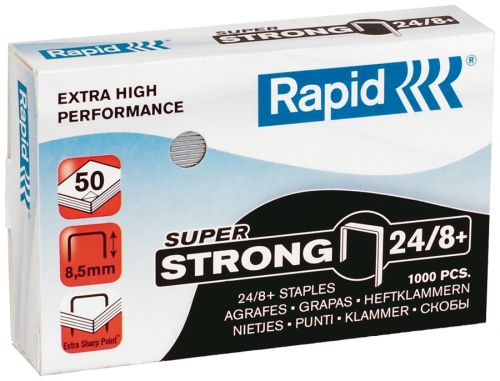 Capse Super Strong 1000 bucati/cutie 24/8 Rapid