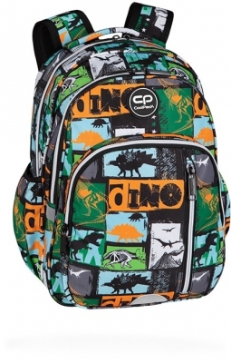 Rucsac Base, 2 compartimente, compartiment pentru laptop, Jurassic, CoolPack