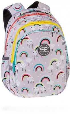 Rucsac Jerry, 3 compartimente, compartiment pentru laptop, Rainbow Time, CoolPack