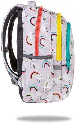 Rucsac Jerry, 3 compartimente, compartiment pentru laptop, Rainbow Time, CoolPack