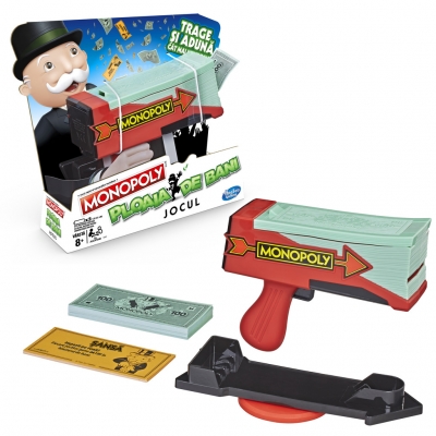 Joc Monopoly Cash Grab, Ploaia De Bani, Hasbro