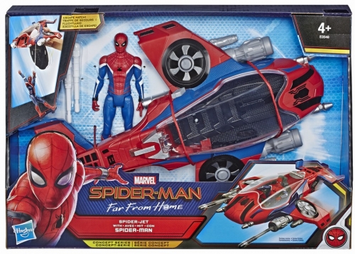 SPIDER-MAN NAVA CU LANSATOR SI FIGURINA  HASBRO