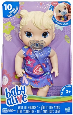 PAPUSA BABY LIL BLONDA CU SUNETE HASBRO