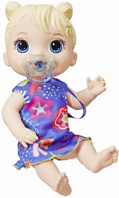 PAPUSA BABY LIL BLONDA CU SUNETE HASBRO