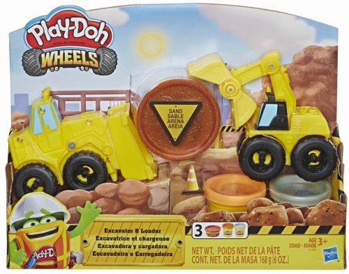 Set excavator si incarcator Play-Doh Hasbro