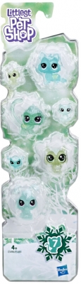 LPS SET 7 ANIMALUTE TINUTUL INGHETAT VERDE HASBRO