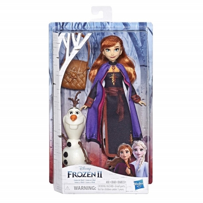 PAPUSA FROZEN2 ANNA SI OLAF HASBRO