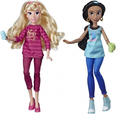 SET DISNEY PAPUSI PRINTESE AURORA SI JASMIN HASBRO