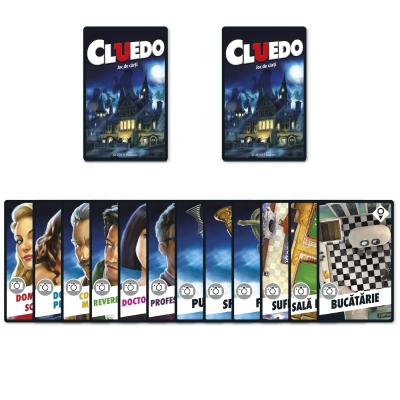 Joc de carti Cluedo, Jocul Misterelor, limba romana Hasbro