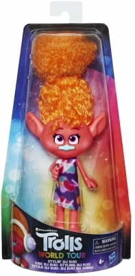 TROLLS FIGURINA FASHION DJ SUKI HASBRO