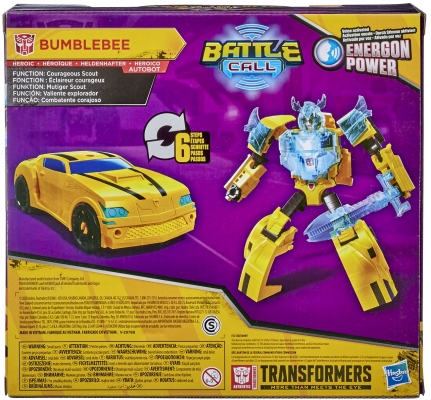 Figurina Transformers Robot Bumblebee Battle Call Trooper Hasbro