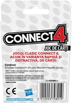 Joc de carti Connect4 Clasic, limba romana, Hasbro