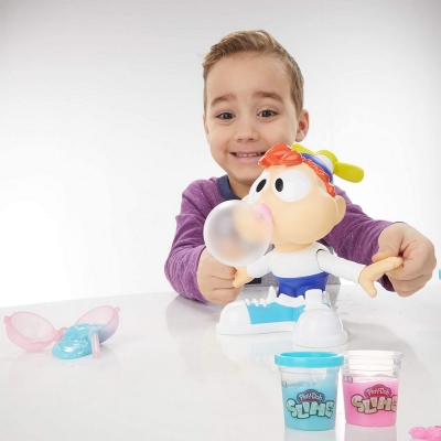 Set de joaca cu slime colorat Chewin Charlie Play-doh Hasbro