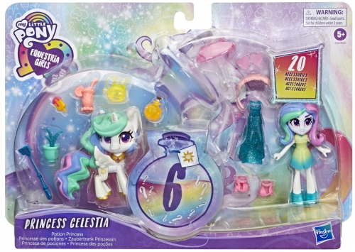 SET EQUESTRIA GIRLS POTIUNEA MAGICA A PRINTESEI CELESTIA HASBRO