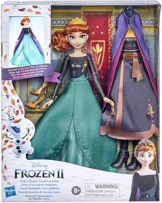 PAPUSA FROZEN2 ANNA TRANSFORMAREA FINALA HASBRO