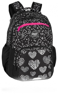 Rucsac Pick, 2 compartimente, compartiment pentru laptop, Math Hearts, CoolPack