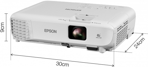 Videoproiector EB-W05 ,WXGA, 3300 lumeni, alb Epson 