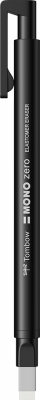 Radiera Mono Zero Black, tip creion, retractabila, cu varf patrat, Tombow