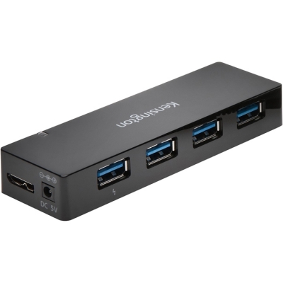 Hub 4 porturi USB 3.0 + Charging Kensington