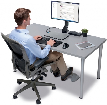 Suport ergonomic pentru picioare, gri, Kensington 