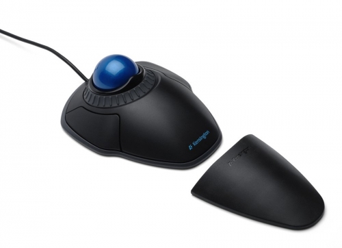 Trackball ergonomic, cu Scroll Ring cu fir, Kensington