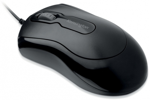 Mouse Kensington EQ Mouse-in-a-Box, cu fir de 180 cm, plastic partial reciclat