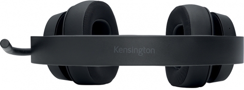 Casti H3000, reglabile, microfon cu anulare sunet inclus, conexiune Bluetooth, negru Kensington 