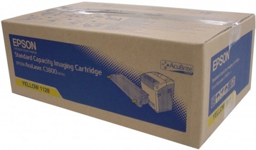 Cartus Toner Yellow C13S051128 5K Original Epson Aculaser C3800N