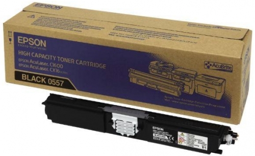 Cartus Toner Black C13S050557 2,7K Original Epson Aculaser C1600