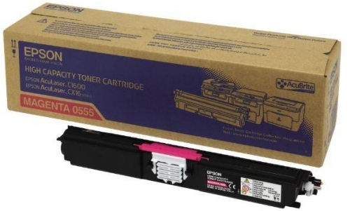 Cartus Toner Magenta C13S050555 2,7K Original Epson Aculaser C1600